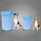 Portable Silicone Pet Dog Cat Paw Feet Cleaning Brush Bottle - Small and Medium Size