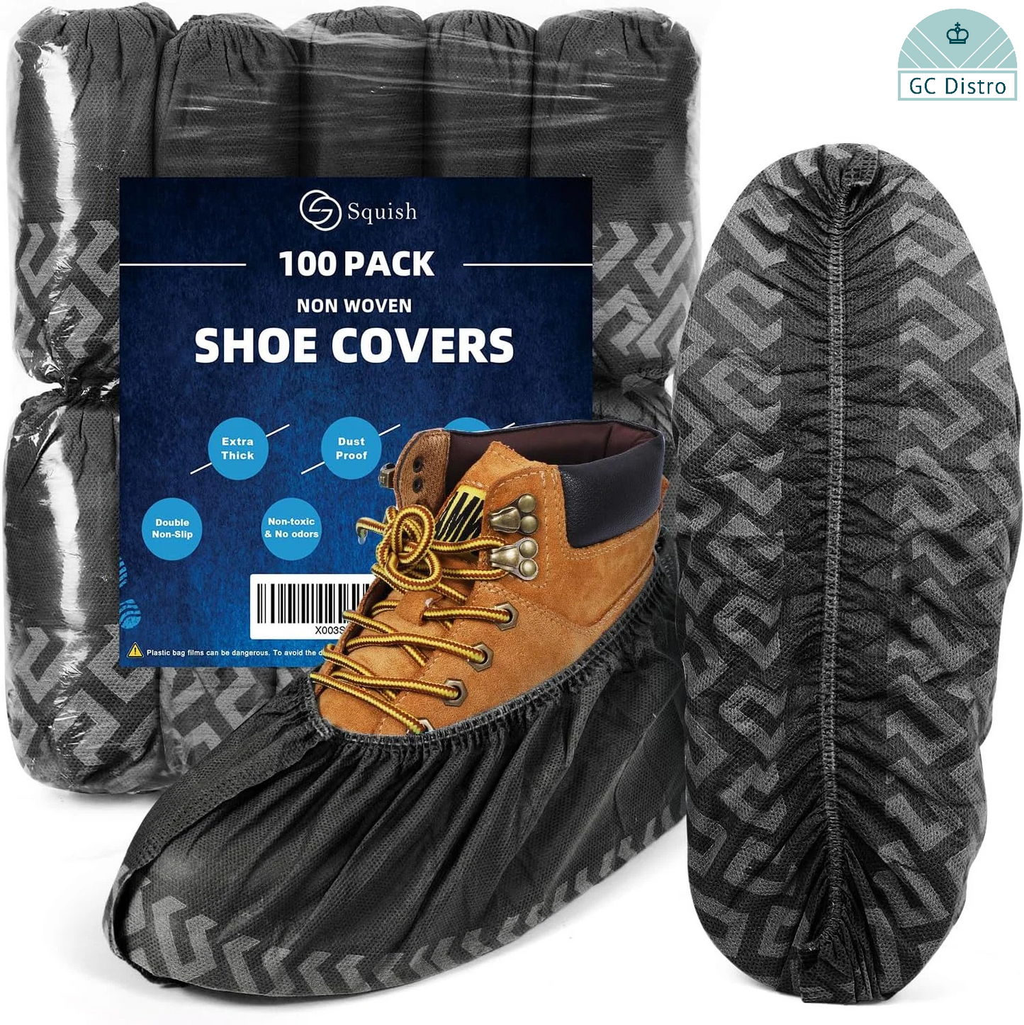 Disposable Shoe Covers (50 Pairs)