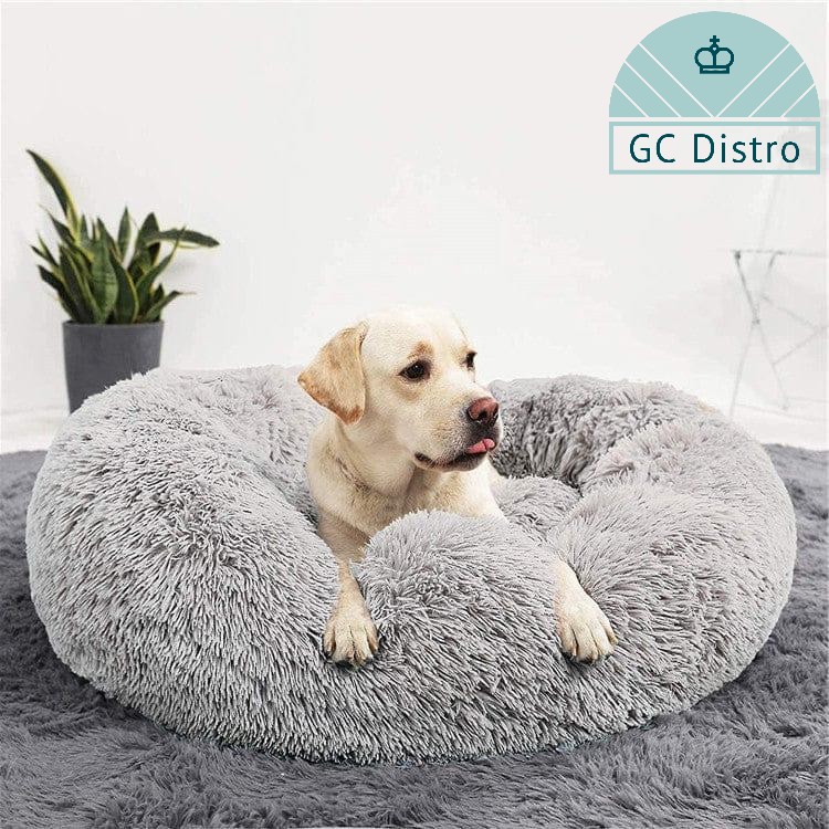 Fluffy Donut Pet Bed