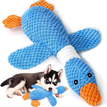 Upgraded Goose Indestructible Dog Toys for Aggressive Chewers