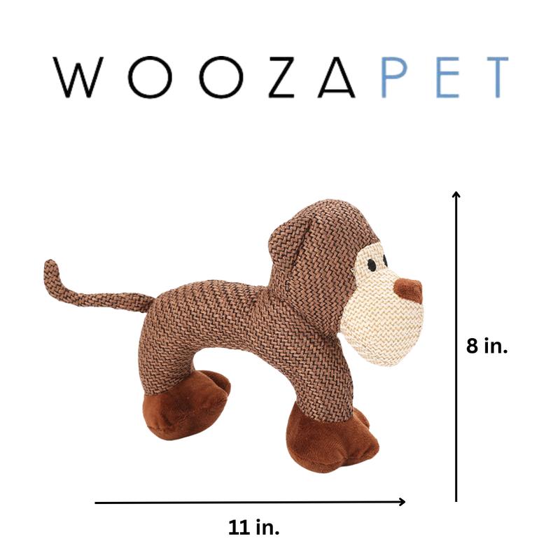 WOOZAPET Minimalist Squeaky Interactive Dog Toy