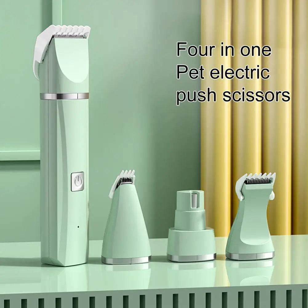 4 in 1 Electric Pet Grooming Kit