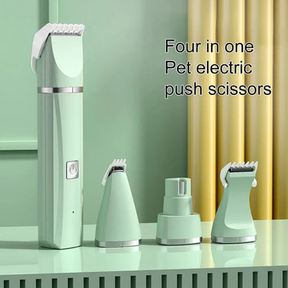 4 in 1 Electric Pet Grooming Kit