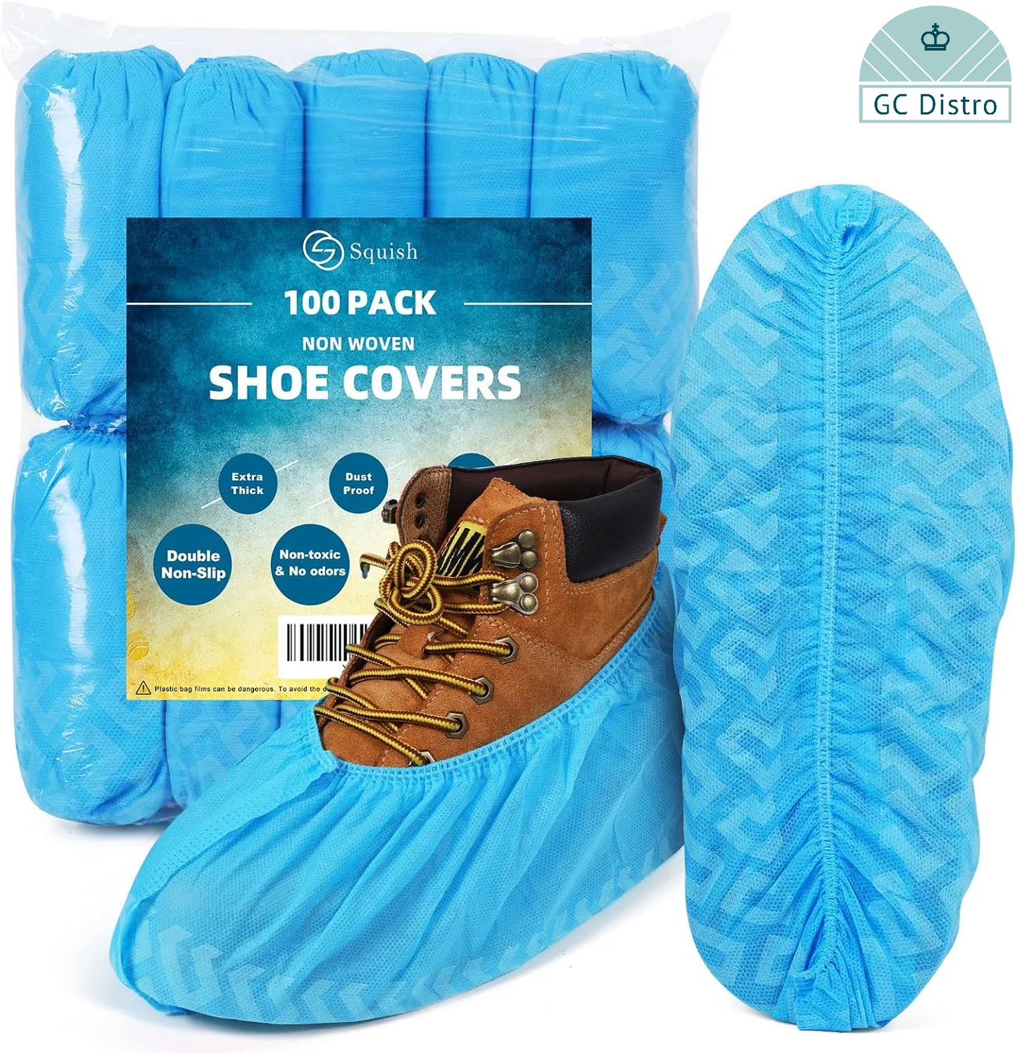 Disposable Shoe Covers Disposable (50 Pairs)