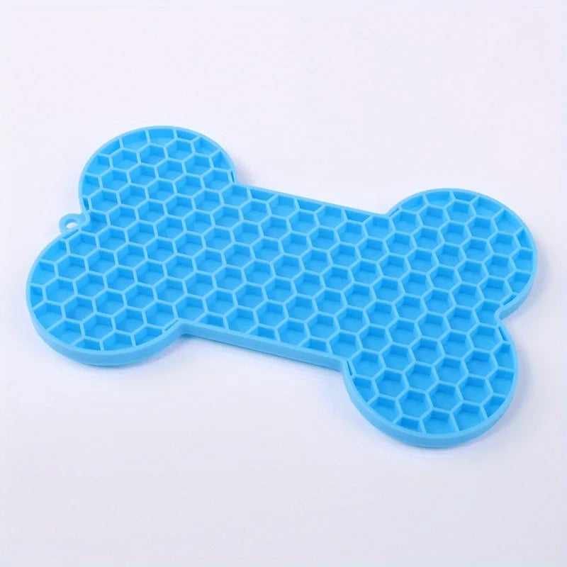 Silicone Bone Pet Licking Pad