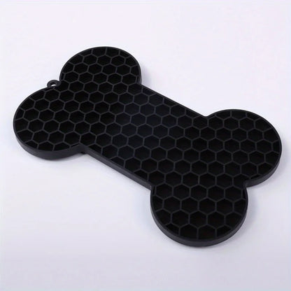 Silicone Bone Pet Licking Pad