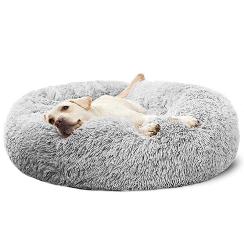 Fluffy Donut Pet Bed